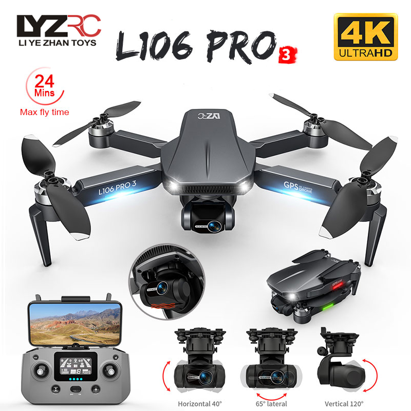 Drone Battery Charger - L106 Pro 3 Дрон 5G WIFI